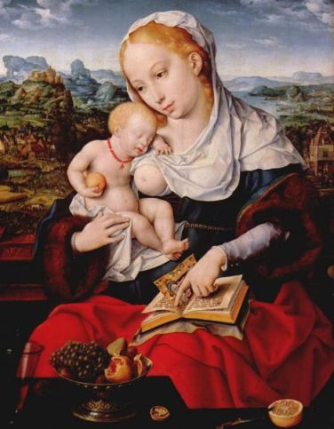 Maria ammer10 - van Cleve 1525